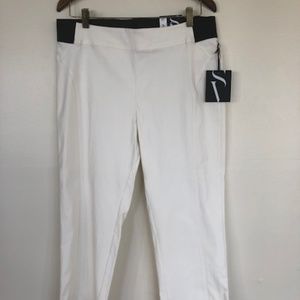 Simply Vera Vera Wang Capri Mid-Rise White Pants